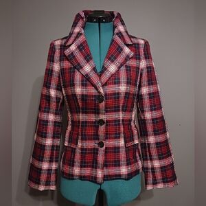 NWT Christian Dior Wool/ Silk Blazer Jacket Size 4